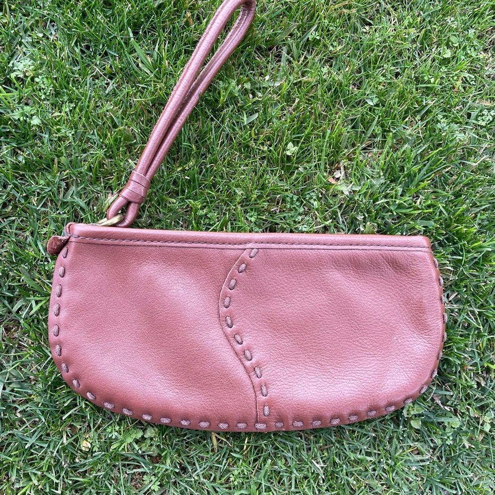Lucky 🍀 Brand Leather Wristlet